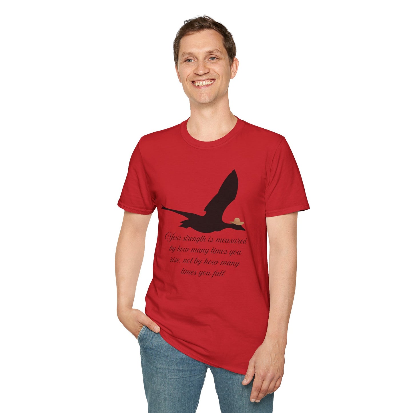Unisex Softstyle T-Shirt Your Strength is Measured...