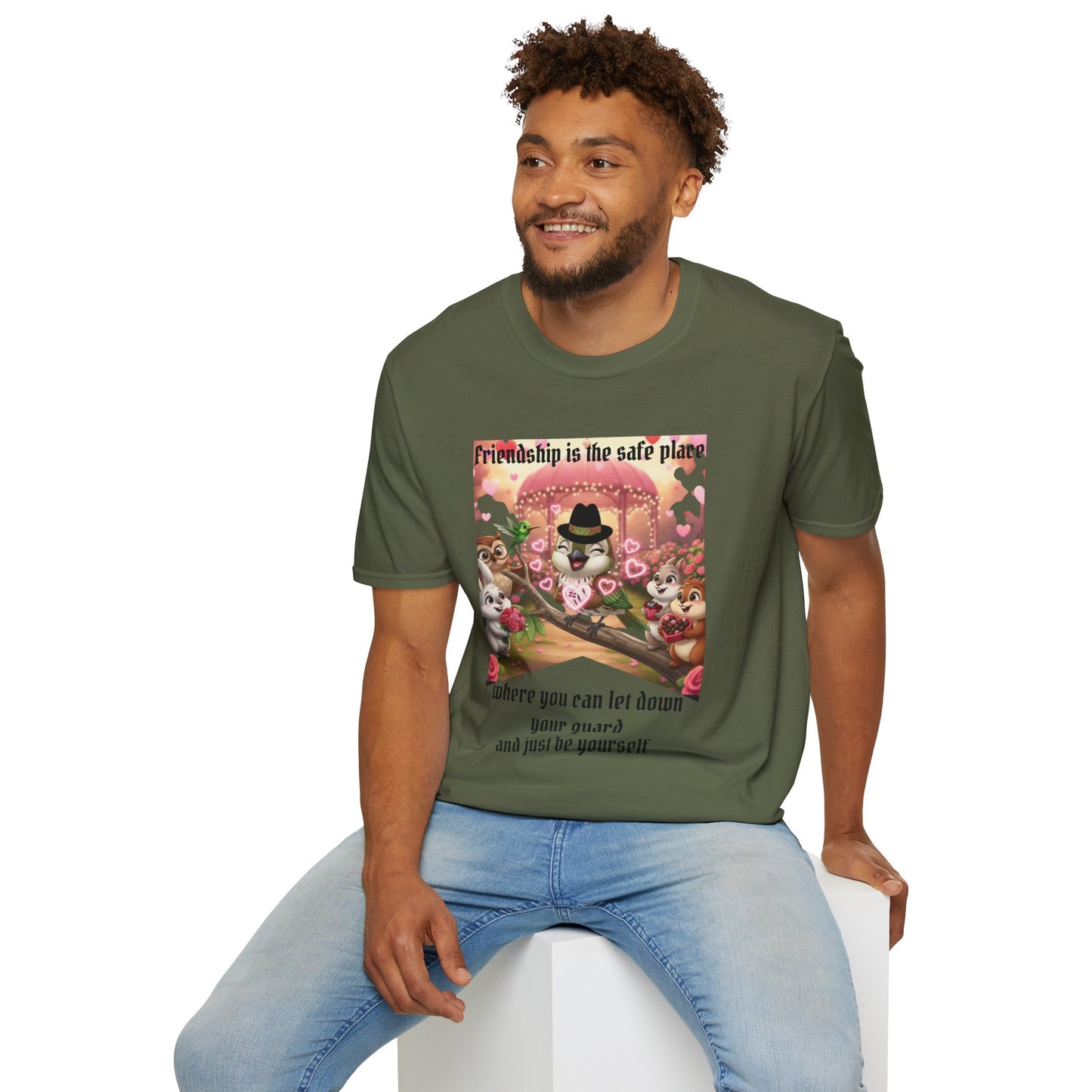 Unisex Ultra-Soft T-Shirt Cigüita & Friends Friendship