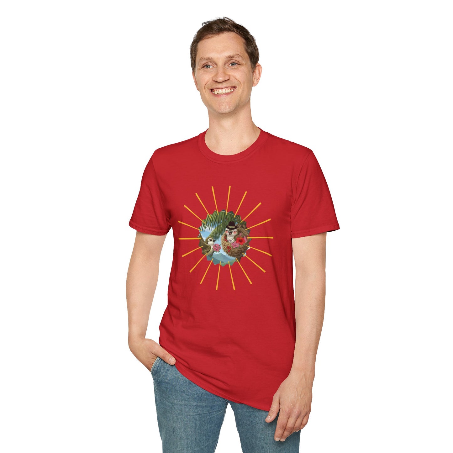 Unisex Softstyle T-Shirt Sunny Cigüita Valentine