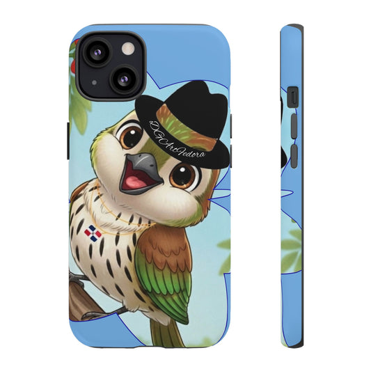 Tough Cases Light Blue Cigüita Design