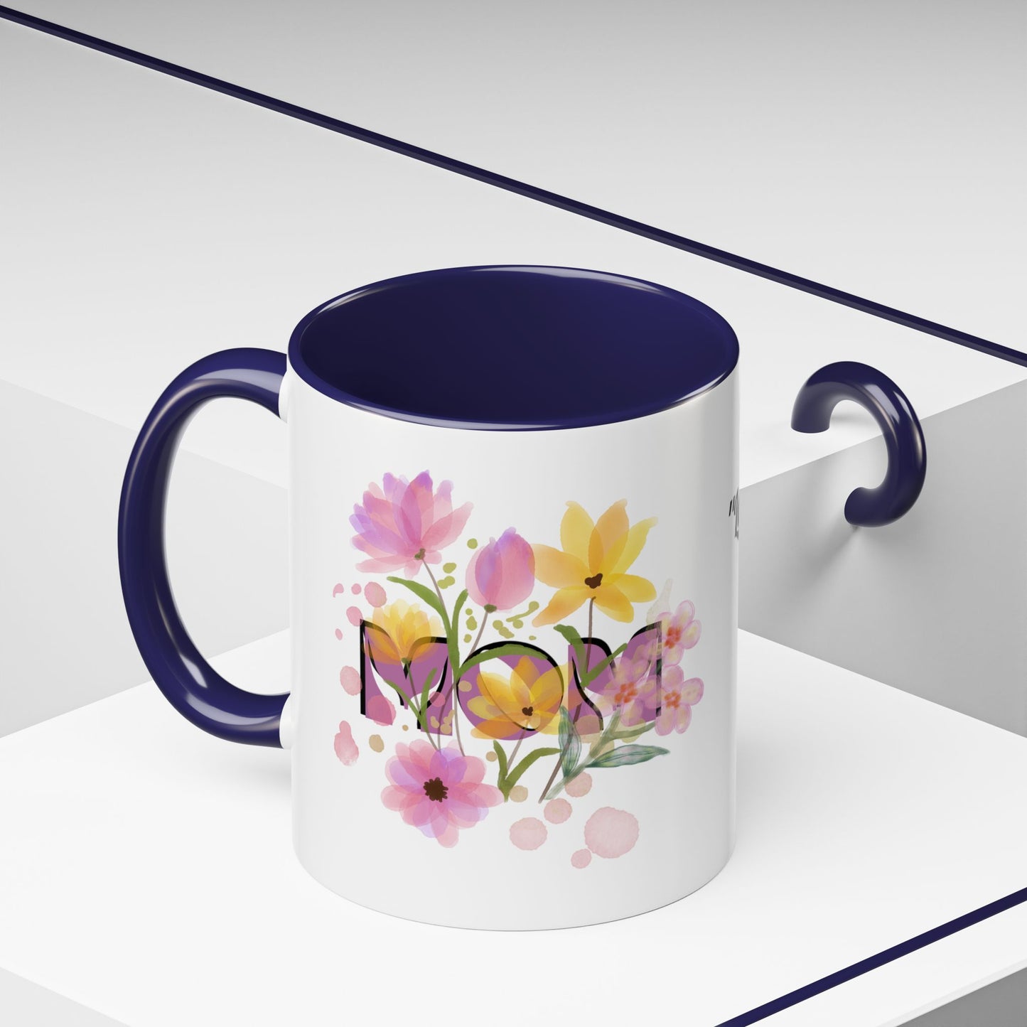 Mother’s Day Inspirational Love Quote - Floral Mom Mug