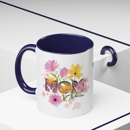 Mother’s Day Inspirational Love Quote - Floral Mom Mug
