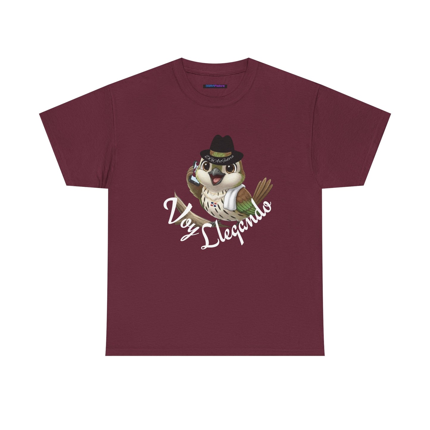 Unisex Heavy Cotton Tee - Voy Llegando