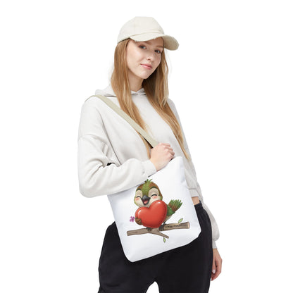 Tote Bag (AOP) - Ciguita Hugging Heart