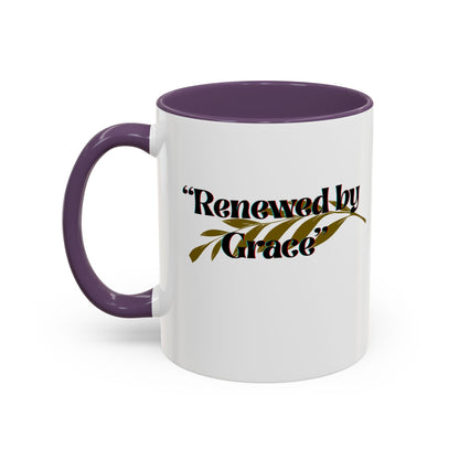 Accent Coffee Mug - Renewed by Grace