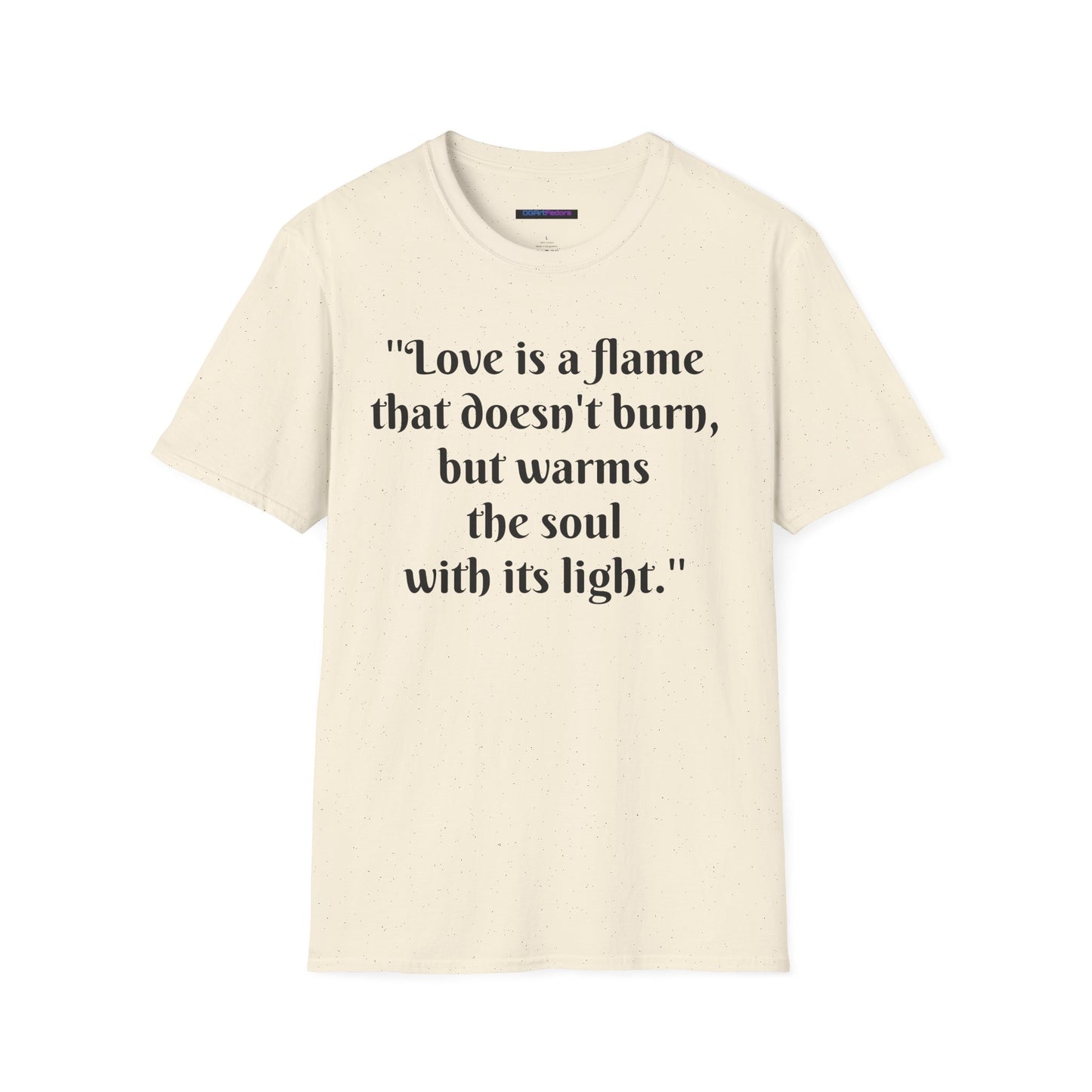 Love is a Flame Unisex Tee