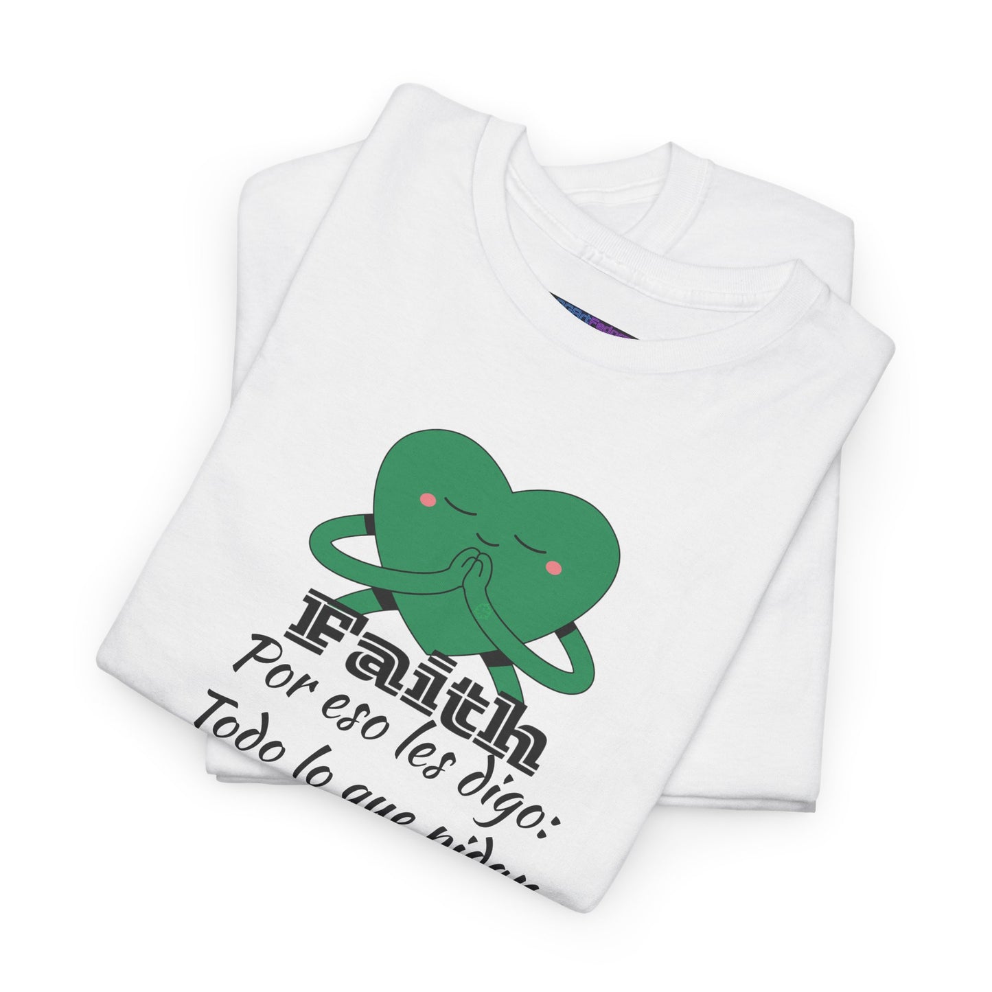 Unisex Heavy Cotton Tee - Fe Marcos 11:24