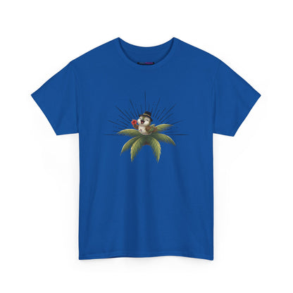 Unisex Heavy Cotton Tee Ciguita Tropical Sunrise