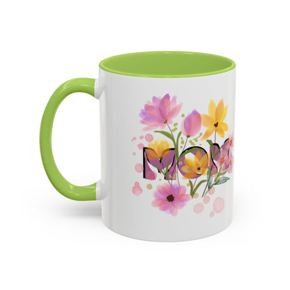 Mother’s Day Inspirational Love Quote - Floral Mom Mug