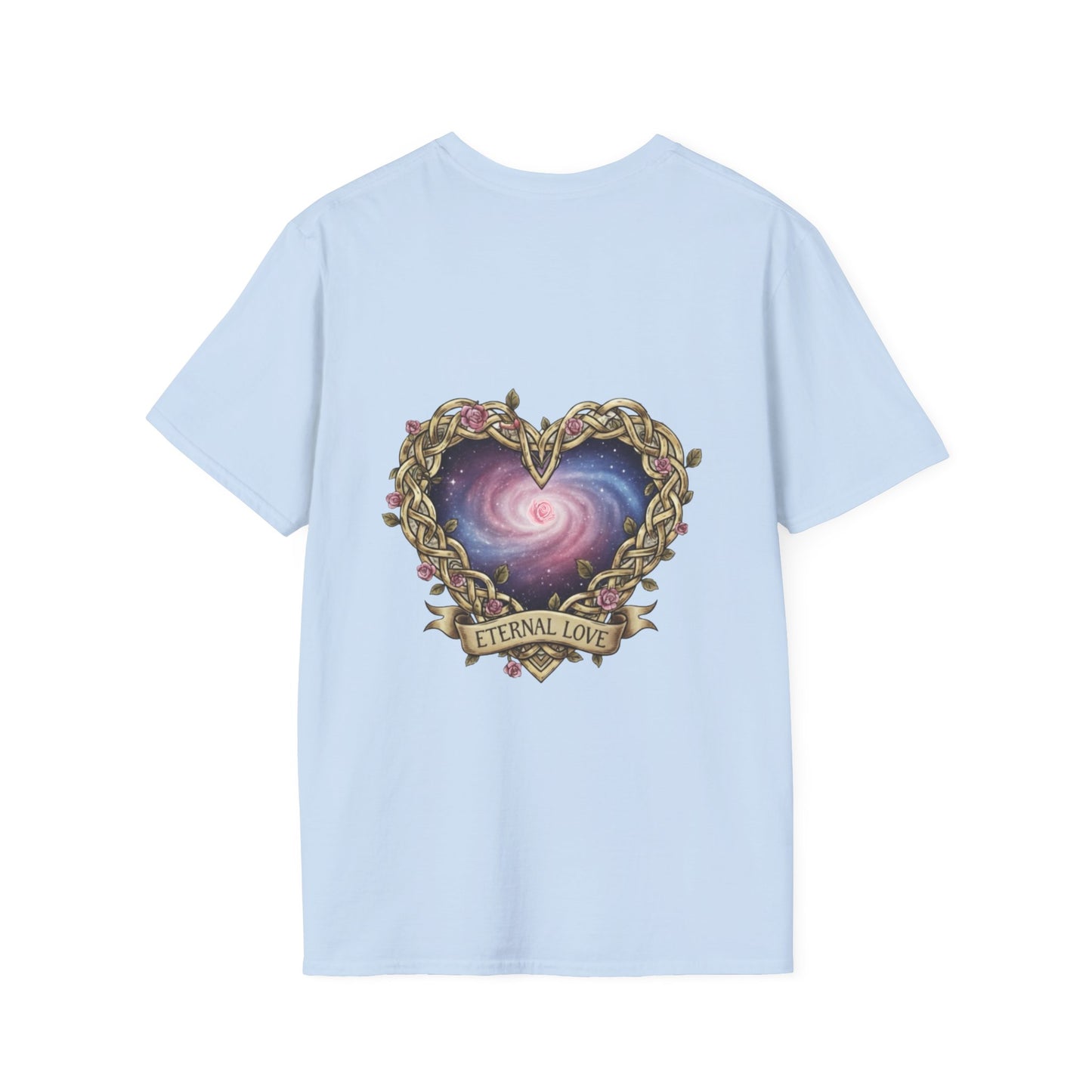 Unisex Softstyle T-Shirt infinity heart alante y atras