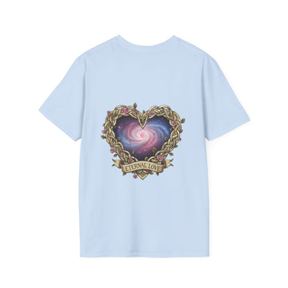 Unisex Softstyle T-Shirt infinity heart alante y atras