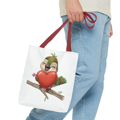 Tote Bag (AOP) - Ciguita Hugging Heart