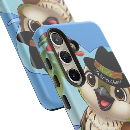 Tough Cases Light Blue Cigüita Design