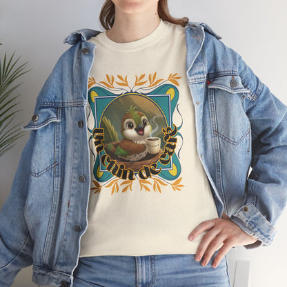Unisex Heavy Cotton Tee - Un Chin de Café