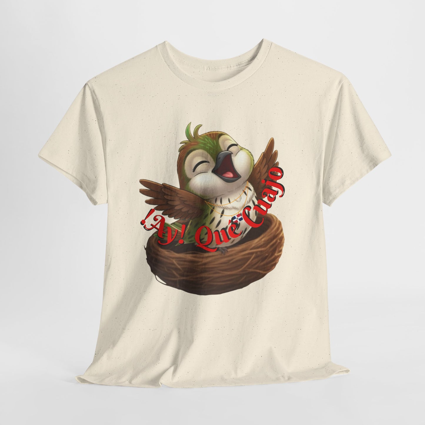 Unisex Heavy Cotton Tee !Ay! Qué Cuajo