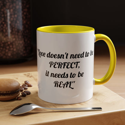 Mother’s Day Inspirational Love Quote - Floral Mom Mug