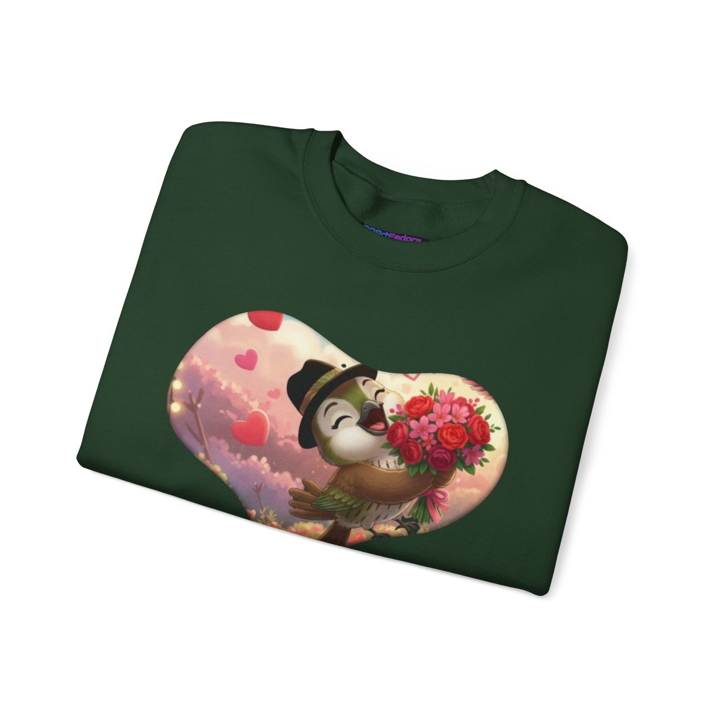 Unisex Heavy Blend Crewneck Sweatshirt - For Those Who Love Freely - Featuring Ciguita.