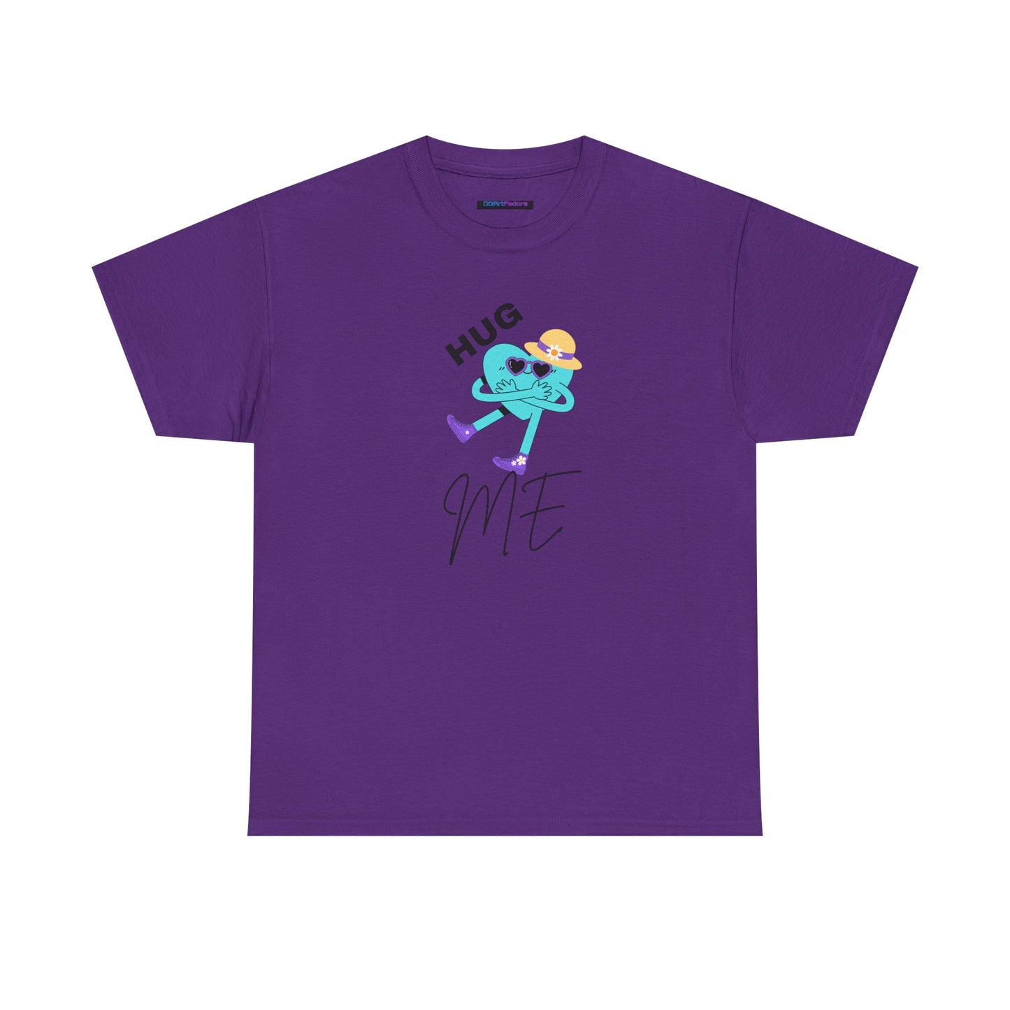 Unisex Heavy Cotton Tee HUG ME GIRL