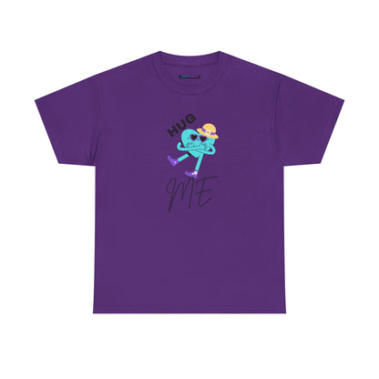 Unisex Heavy Cotton Tee HUG ME GIRL