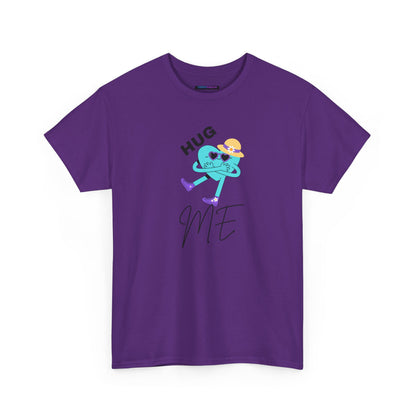 Unisex Heavy Cotton Tee HUG ME GIRL