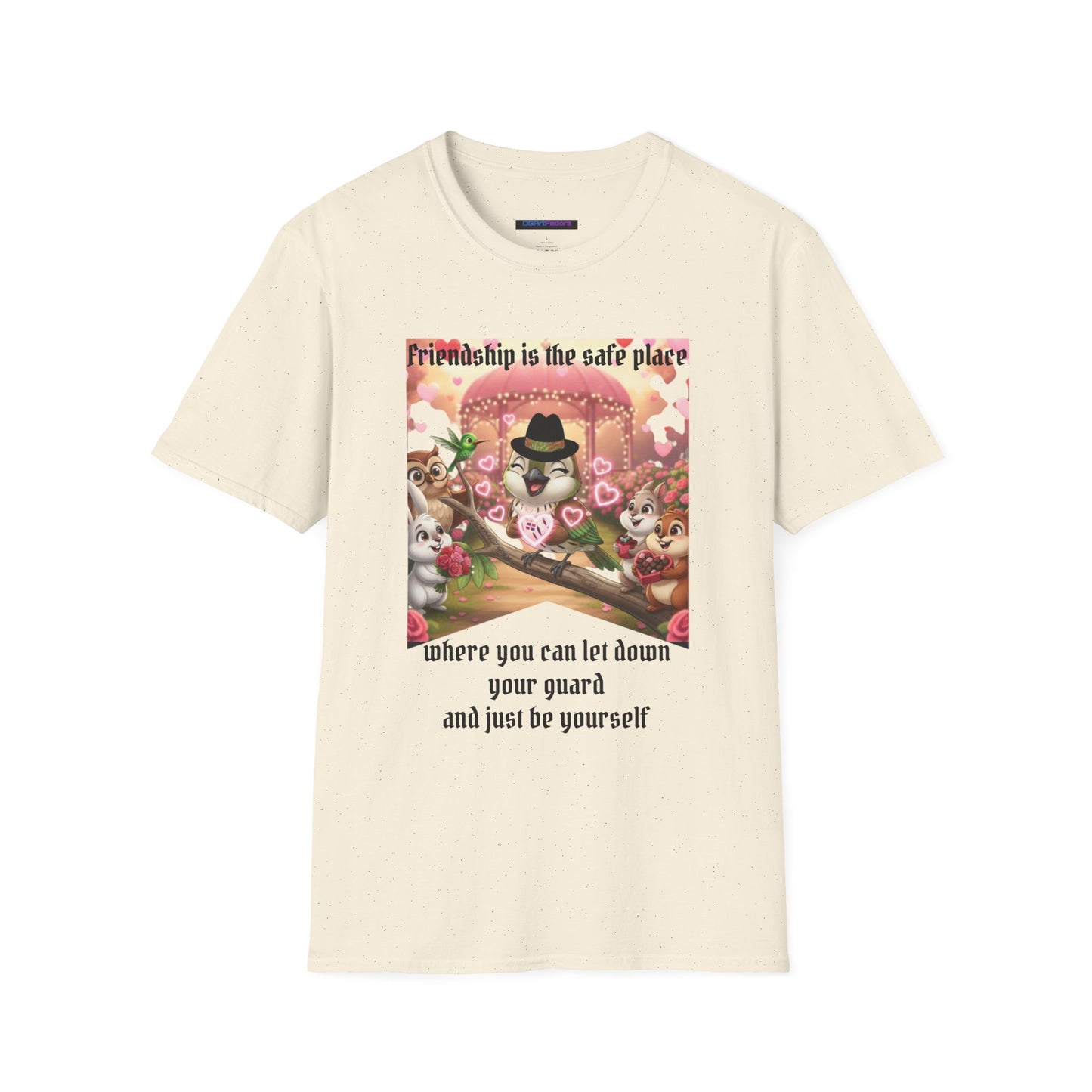 Unisex Ultra-Soft T-Shirt Cigüita & Friends Friendship