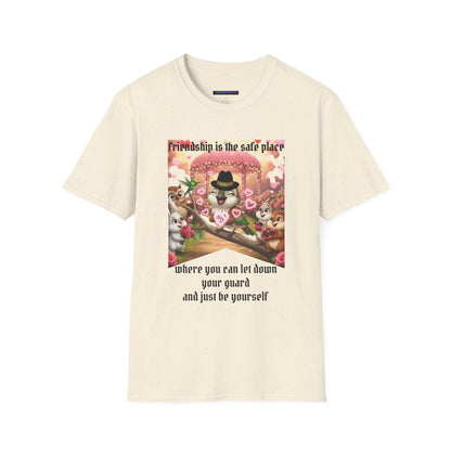 Unisex Ultra-Soft T-Shirt Cigüita & Friends Friendship