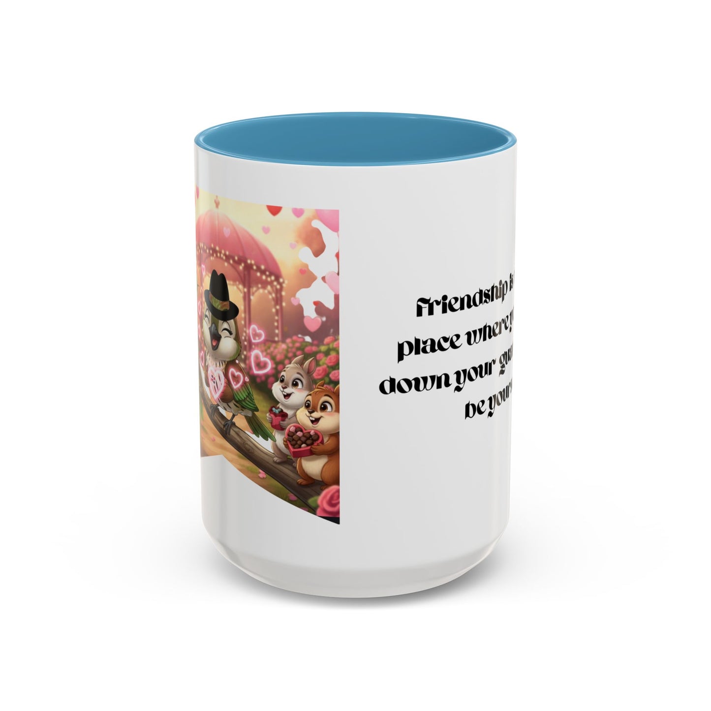 Cigüita Friendship Mug – A Safe Place to Be Yourself (11, 15oz)