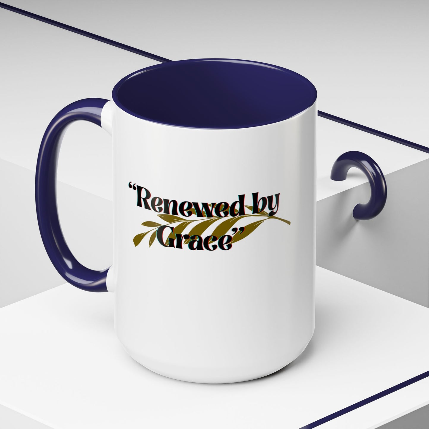 Accent Coffee Mug - Renewed by Grace