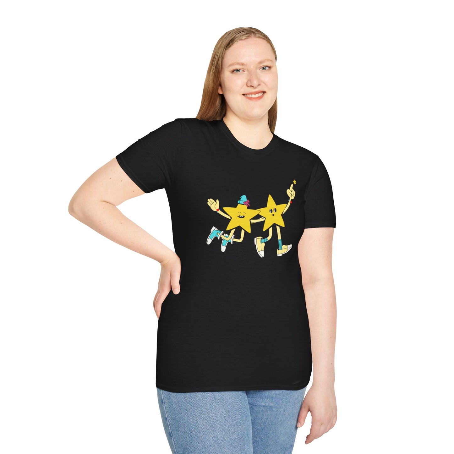 Unisex Softstyle T-Shirt Stars Havin' a Grand Ol' Time
