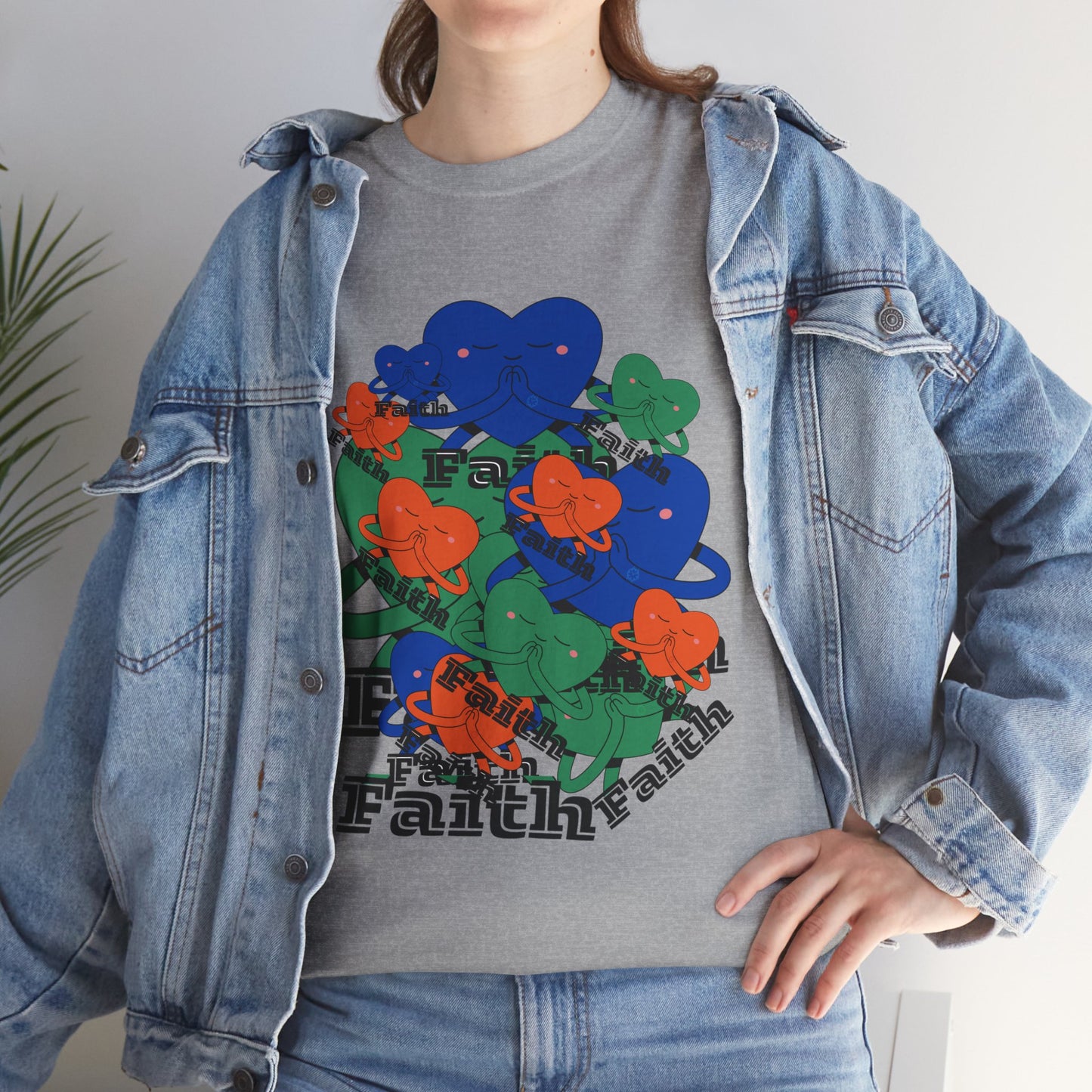 Unisex Heavy Cotton Tee - United in Faith