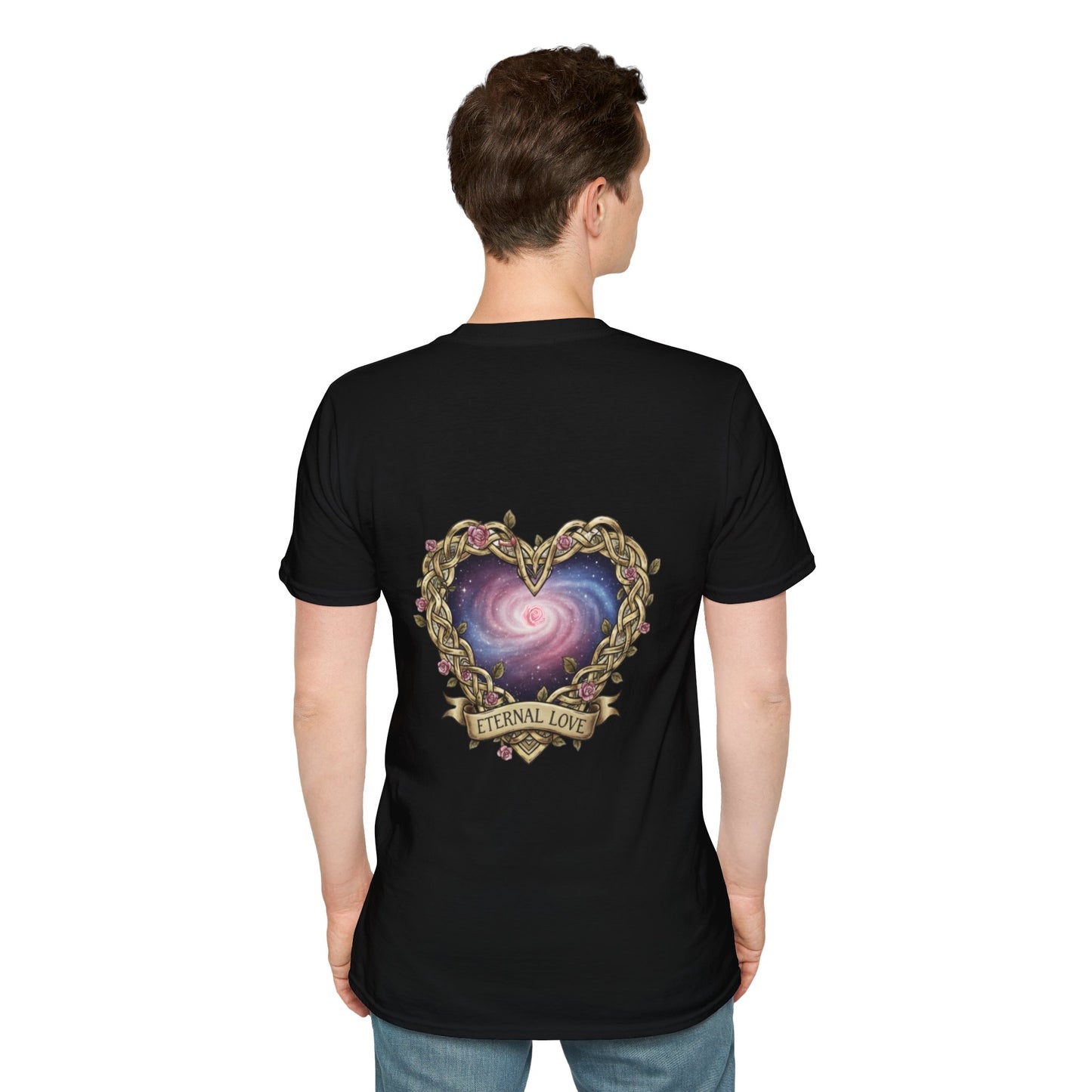 Unisex Softstyle T-Shirt infinity heart alante y atras