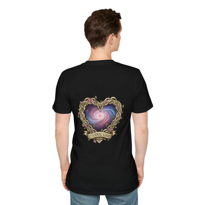 Unisex Softstyle T-Shirt infinity heart alante y atras