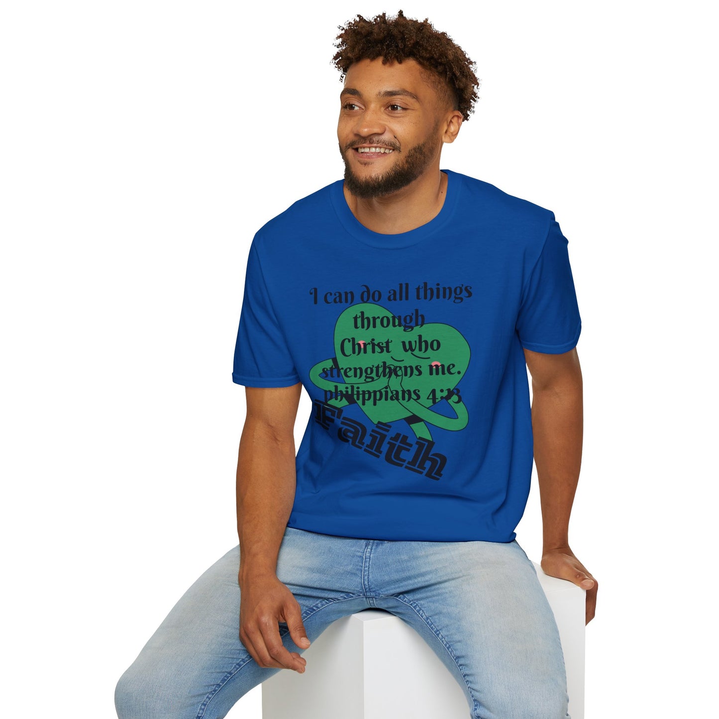 Unisex Softstyle T-Shirt - Philippians 4:13