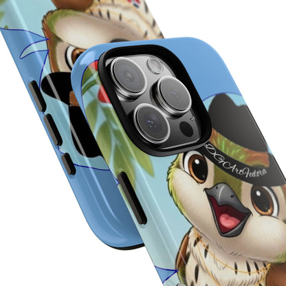 Tough Cases Light Blue Cigüita Design