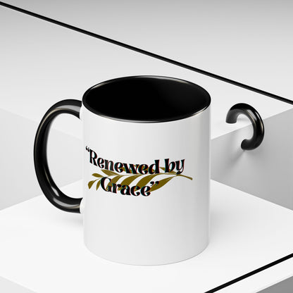 Accent Coffee Mug - Renewed by Grace