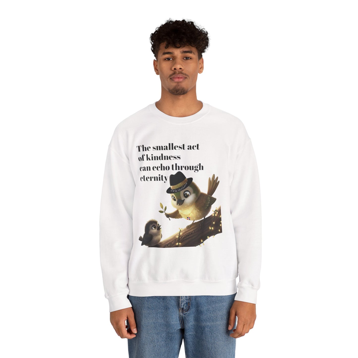 Unisex Heavy Blend Crewneck Sweatshirt - Act of Kindness x Ciguita