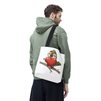 Tote Bag (AOP) - Ciguita Hugging Heart