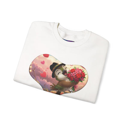 Unisex Heavy Blend Crewneck Sweatshirt - For Those Who Love Freely - Featuring Ciguita.