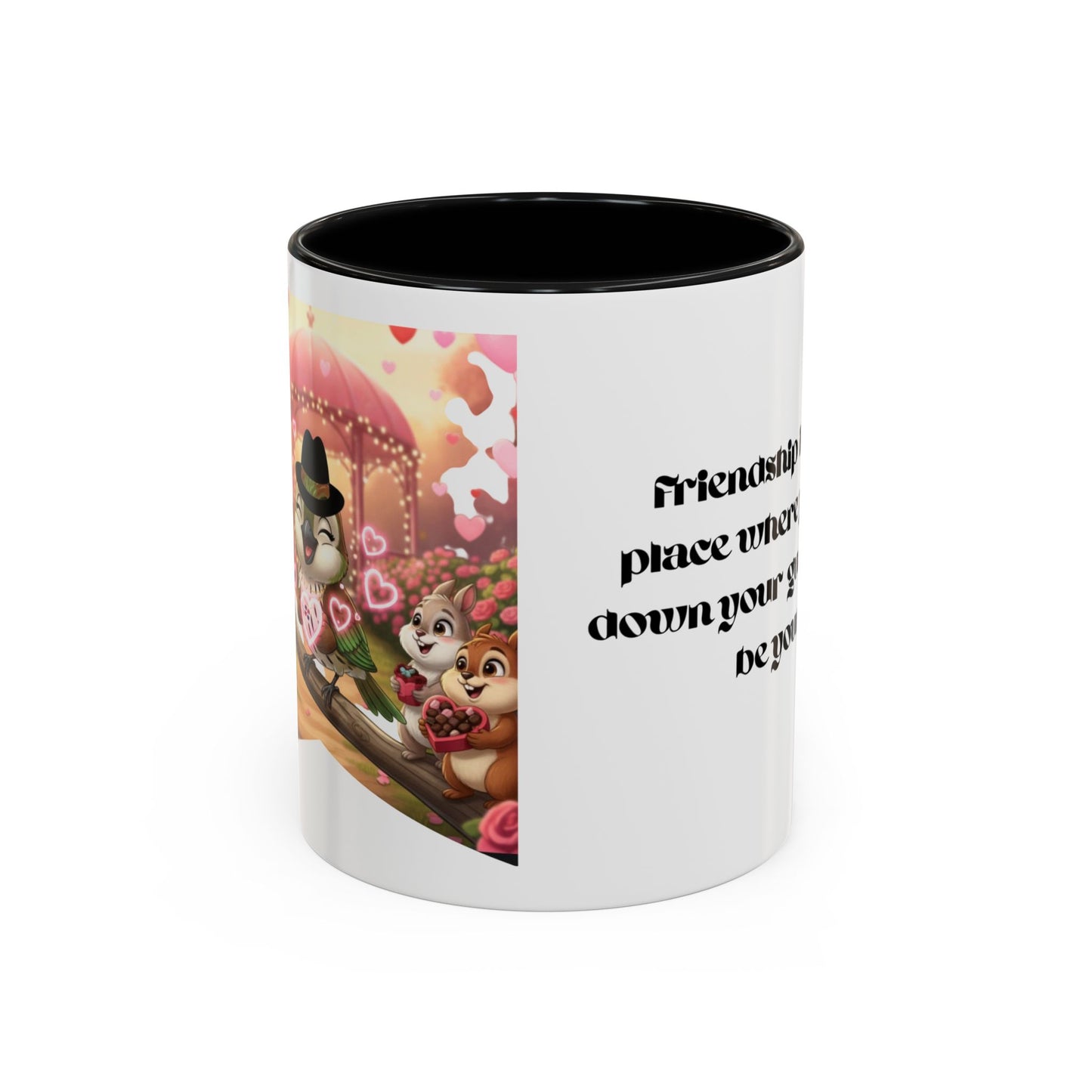 Cigüita Friendship Mug – A Safe Place to Be Yourself (11, 15oz)