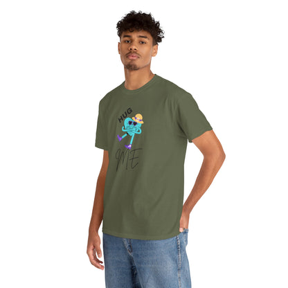 Unisex Heavy Cotton Tee HUG ME GIRL