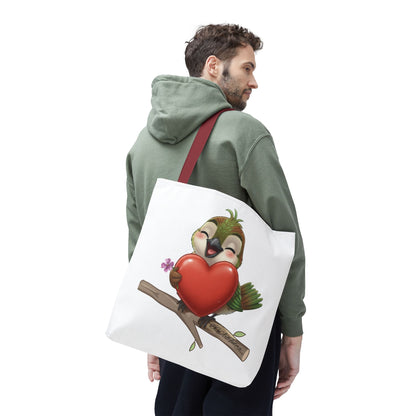 Tote Bag (AOP) - Ciguita Hugging Heart