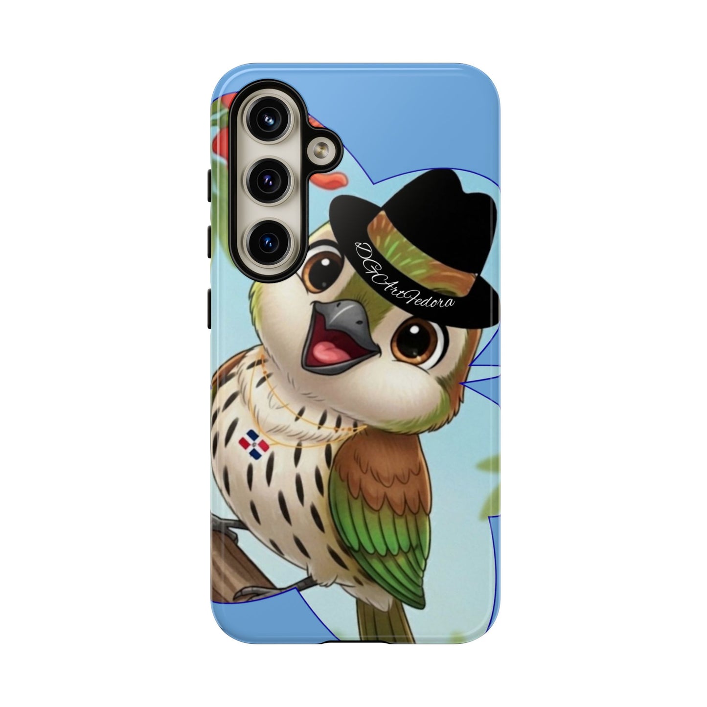 Tough Cases Light Blue Cigüita Design