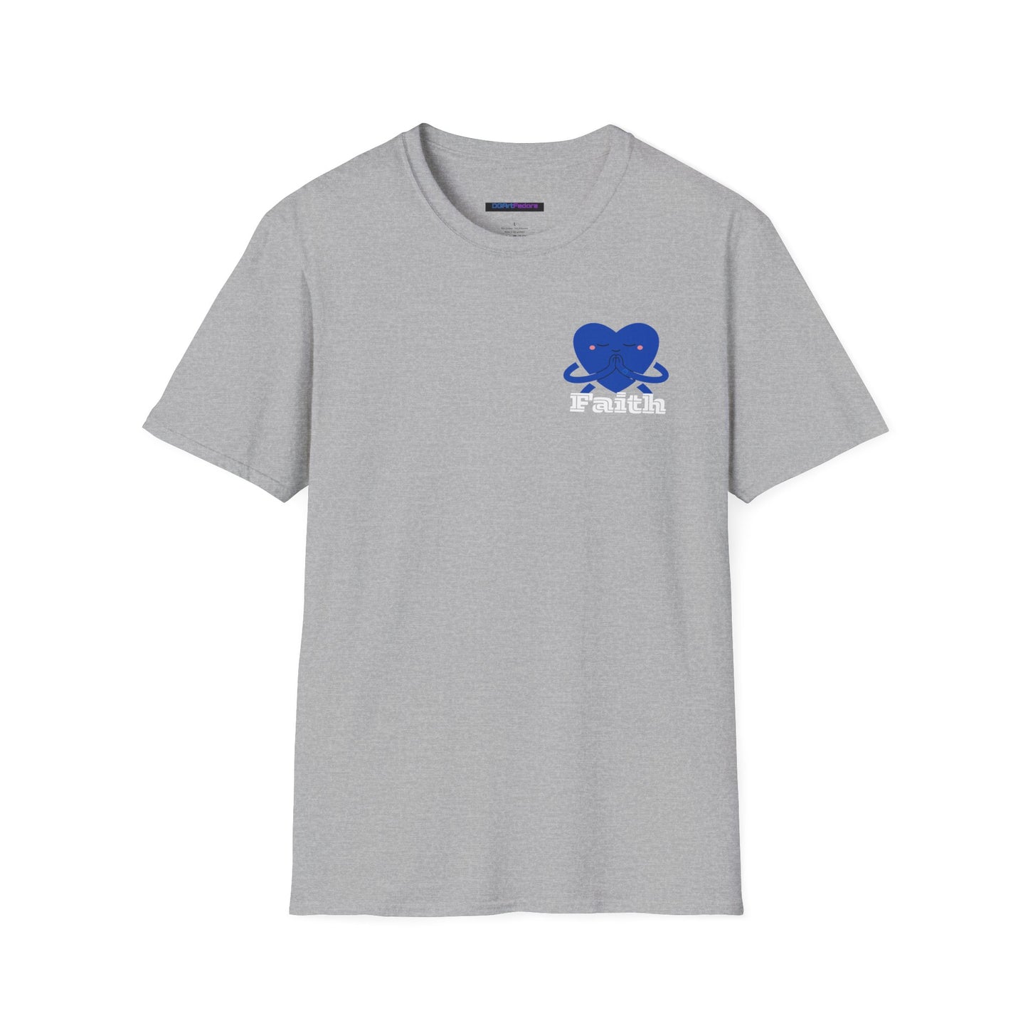 Unisex Softstyle T-Shirt - Heart, Prayer, Faith