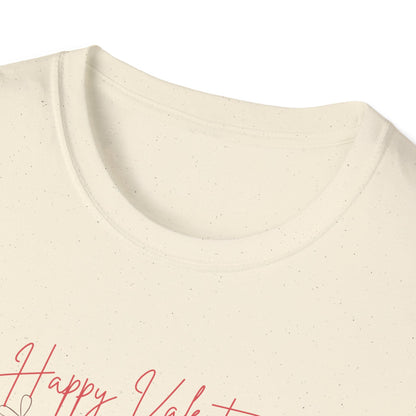 Unisex Softstyle T-Shirt Happy Valentine's Day Four Hearts