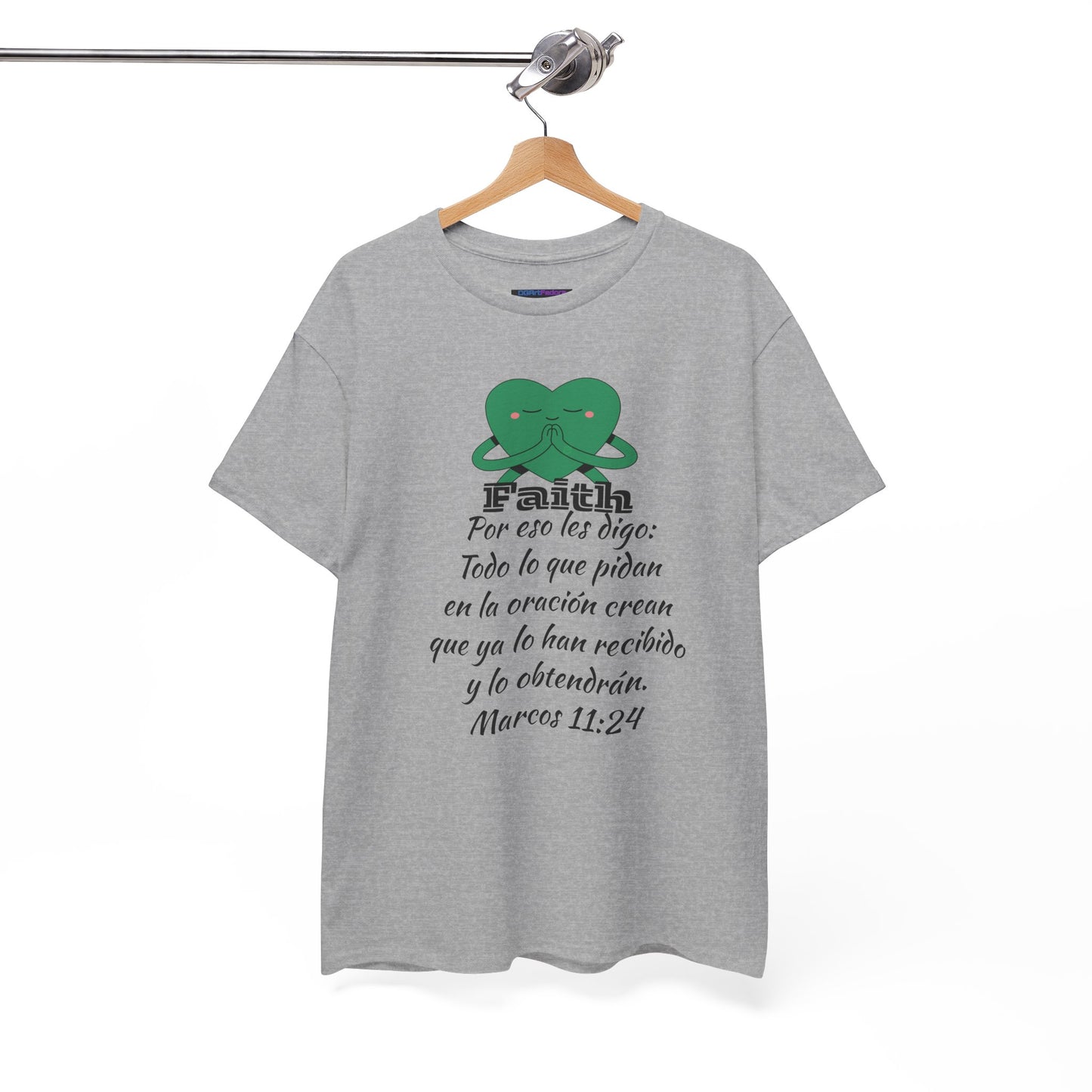 Unisex Heavy Cotton Tee - Fe Marcos 11:24