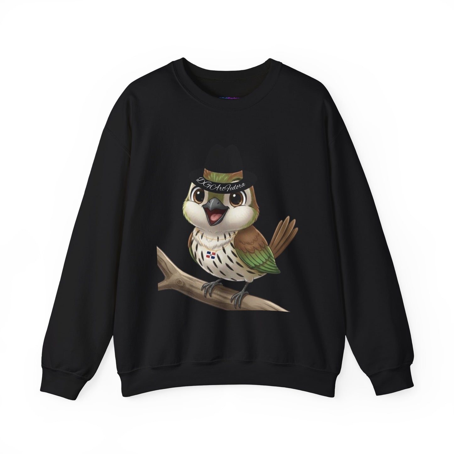 Unisex Heavy Blend Crewneck Sweatshirt Cigüita the Palmchat