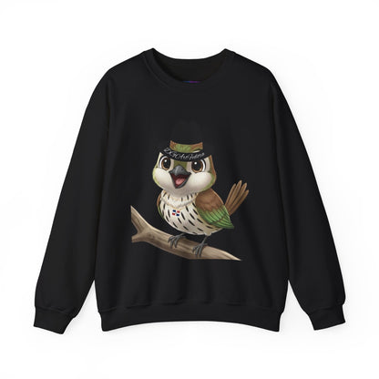 Unisex Heavy Blend Crewneck Sweatshirt Cigüita the Palmchat