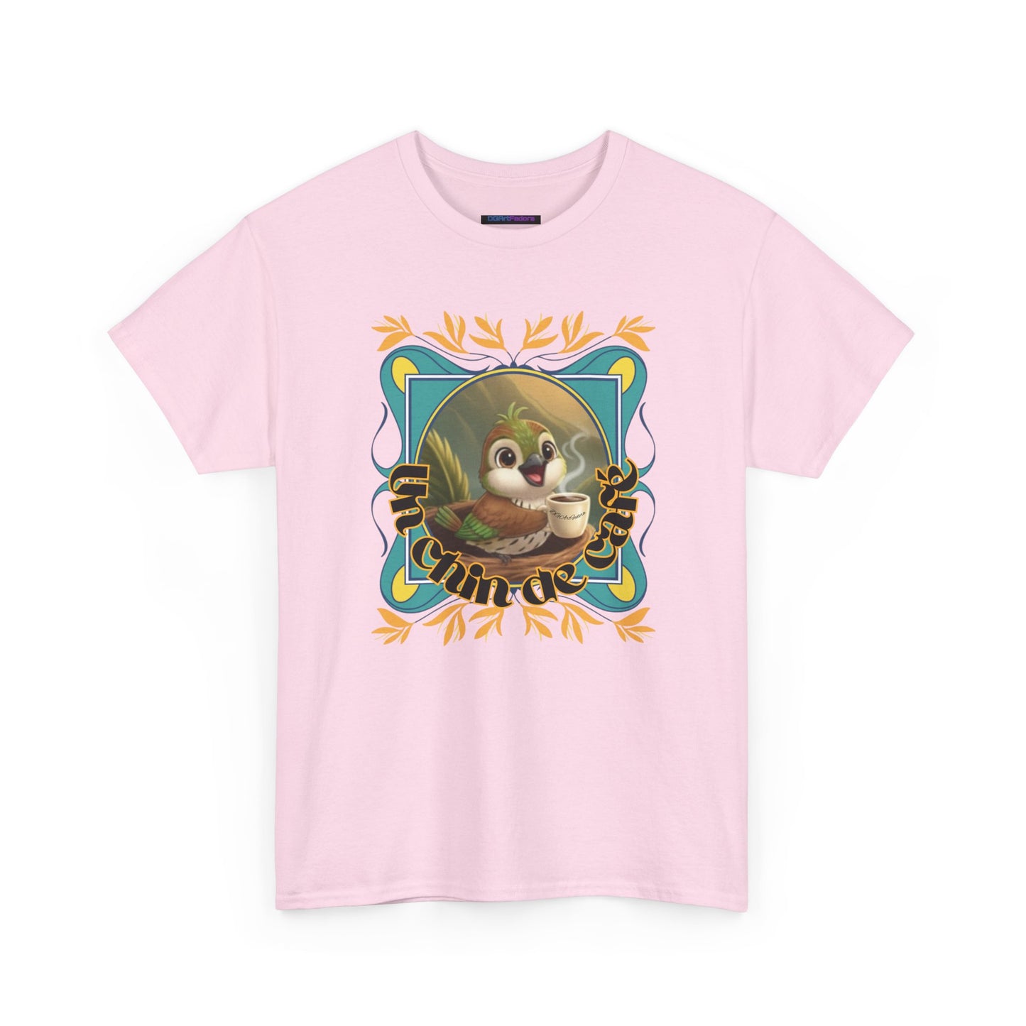 Unisex Heavy Cotton Tee - Un Chin de Café