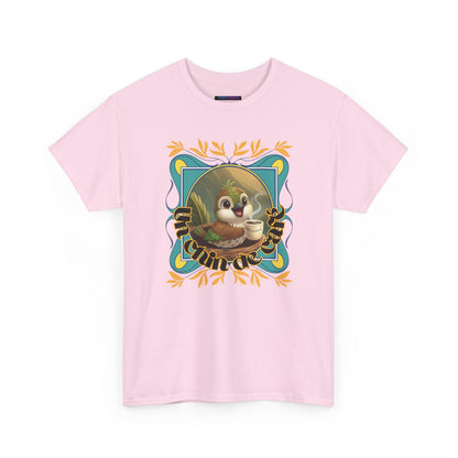 Unisex Heavy Cotton Tee - Un Chin de Café