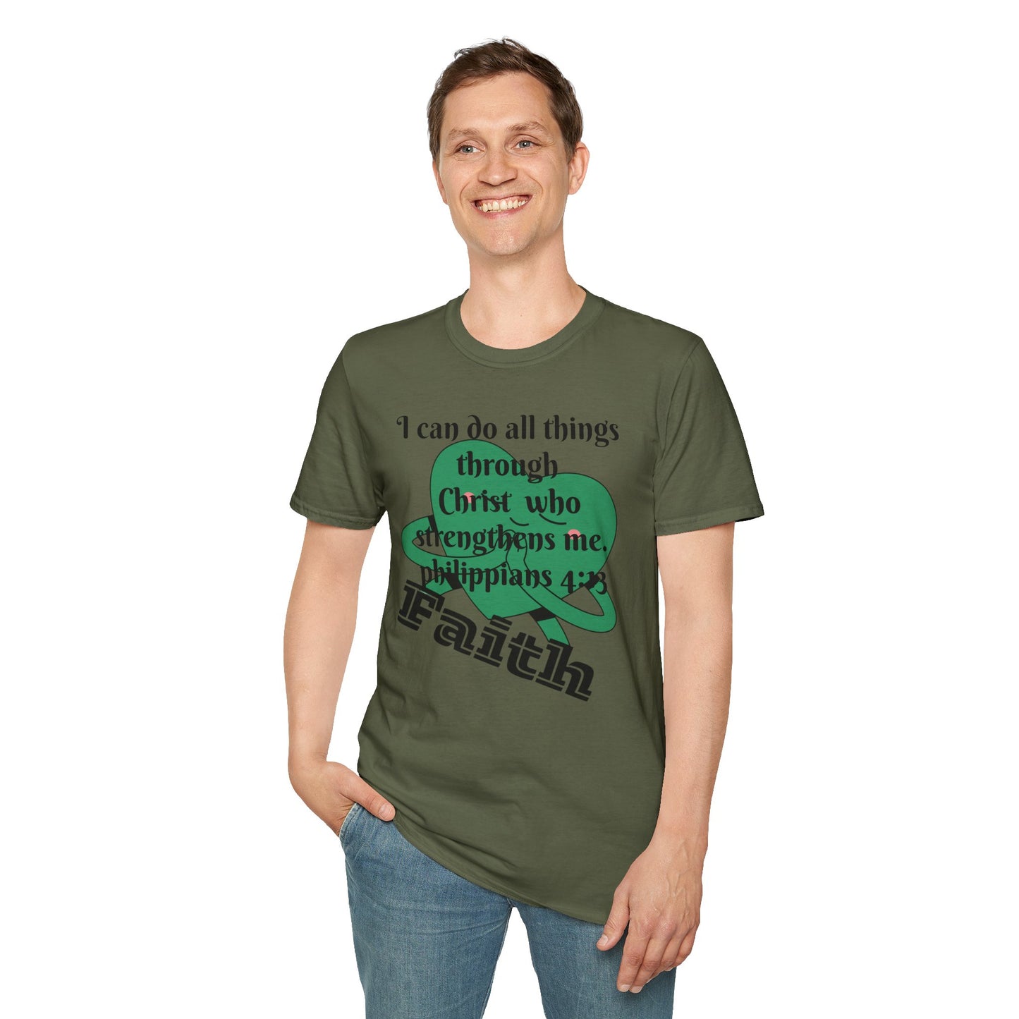 Unisex Softstyle T-Shirt - Philippians 4:13